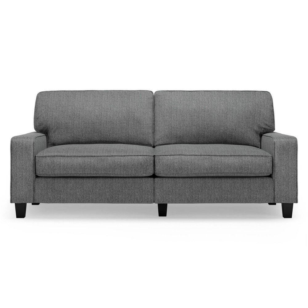 78" Palisades Sofa Dark Gray - Serta