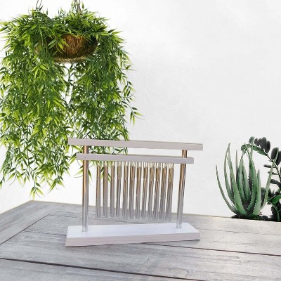 Woodstock Wind Chimes Signature Collection  Woodstock Tranquility Table Chime   9'' Desk  Chime