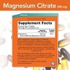 Magnesium Citrate 200mg by Now Foods  -  250 Tablet - 2 of 2