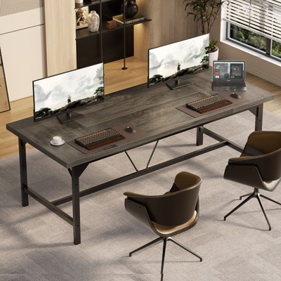 Aheaplus Modern Laptop Computer Table for Home Office Workstation