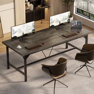 Aheaplus Modern Laptop Computer Table for Home Office Workstation - 1 of 4