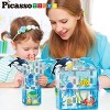 PICASSO-TILES Magnetic Tiles for Kids, Construction STEM Building Blocks Educational Toy - 2 of 4
