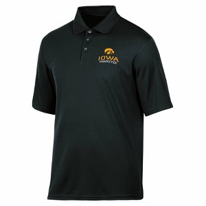 NCAA Iowa Hawkeyes Men's Polo T-Shirt - 1 of 3