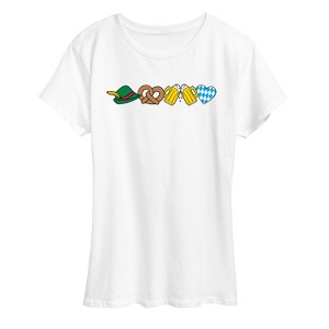 Women's - Instant Message - Oktoberfest Short Sleeve Graphic T-Shirt - 1 of 4