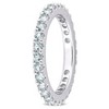 EVERLY JEWELRY | 10k Gold Gemstone Eternity Ring- Multiple Gemstone and Metal Color Options - 2 of 4