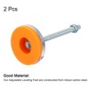 Unique Bargains Carbon Steel Non-Skid Adjustable Furniture Table Feet Leveling Feet 2 Pcs - 3 of 4