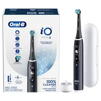 Opera sextant Haalbaarheid Oral-b Io Series 7 Electric Toothbrush With 2 Brush Heads - Black Onyx :  Target