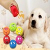 FURNIinspire Pet Toy 6 Piece Pack Squeaky Dog Ball, Interactive Fetch Animal Face Latex Toy For Puppies, Pet Toy Ball, Multicolored, 2.2"*1.4"*2.2" - 3 of 4