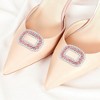 Unique Bargains Square with Detachable Clip Shoe Accessories 2 Pcs - 2 of 4