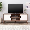 Peermont Mid-Century Modern TV Stand for TVs up to 53" - Christopher Knight Home - 2 of 4