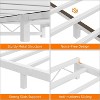 Metal Platform Bed Frame with Wave Headboard & Footboard, Steel Slat Support, Noise-Free, No Box Spring Needed, Twin/Full/Queen/King - 4 of 4
