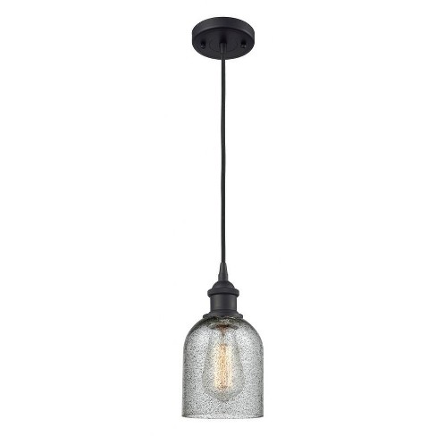 Innovations Lighting Caledonia 1 - Light Pendant in  Matte Black - image 1 of 1