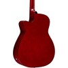 Rogue RA-090 Concert Cutaway Acoustic-Electric Guitar Red - 2 of 4