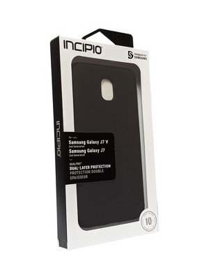 Incipio DualPro Case for Samsung Galaxy J7/J7V 2018 (2nd Gen) - Black/Black