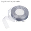Unique Bargains Soft DIY Crafts Wedding Gift Wrapping Sheer Organza Ribbon 4 Roll - 2 of 4