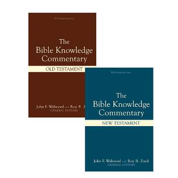 Bible Knowledge Commentary (2 Volume Set) - by  John F Walvoord & Roy B Zuck (Hardcover)