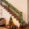 Coucheta 9Ft Christmas Boughs Tips, Artificial Pine Cypress Greenery Garland, Decorations Holiday Indoor Outdoor - 4 of 4