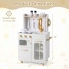 Safstar Kids Kitchen Set Pretend Play Kitchen with Stoves, Faucet, Sink, Telephone - 2 of 4