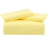 PiccoCasa Washed Brushed Microfiber Soft Duvet Cover Set 3 Pieces including 2 Pillow Cases - 4 of 4