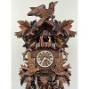Eight Day Musical Cuckoo Clock with Dancers 16 Inch Height and Moving Birds Feeding Nest By River City Clocks - 2 of 4