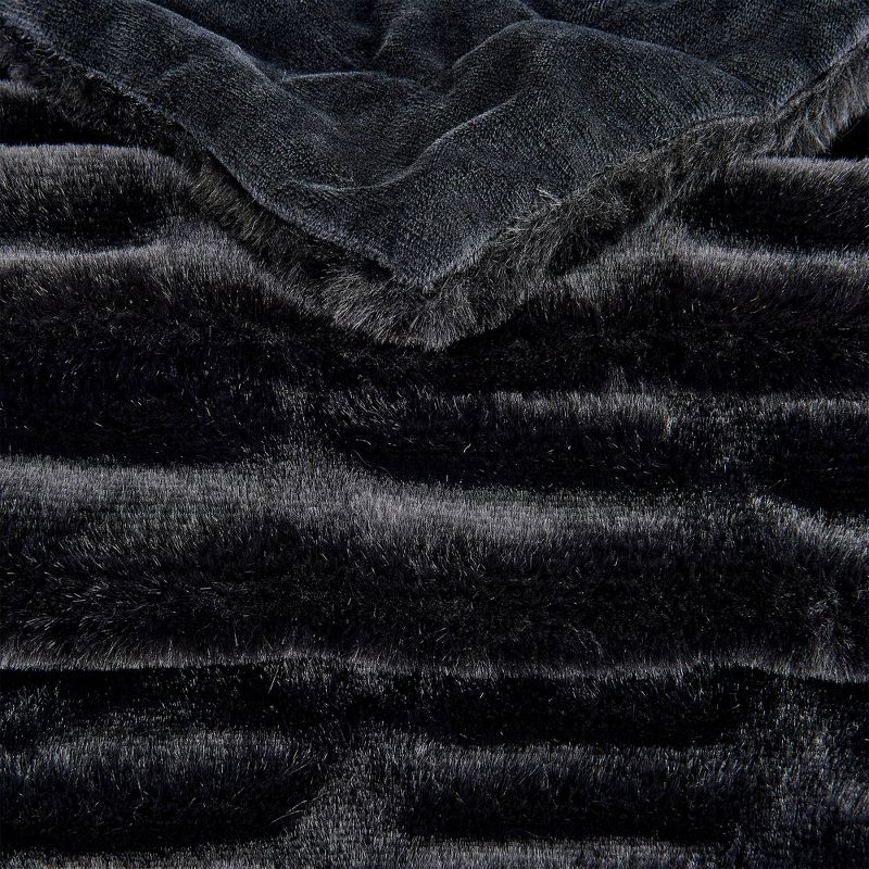50"x60" Faux Fur Throw Blanket - Isla Jade, 6 of 8