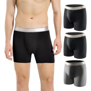 CARER Incontinence Underwear for Men Washable Reusable Leak-Proof Mens Incontinence Boxer - Medium Absorbency 3pk - 1 of 4