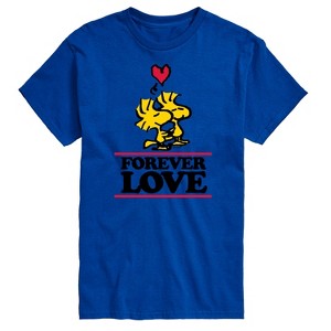 Men's - Peanuts - Forever Love Short Sleeve Graphic T-Shirt - 1 of 4