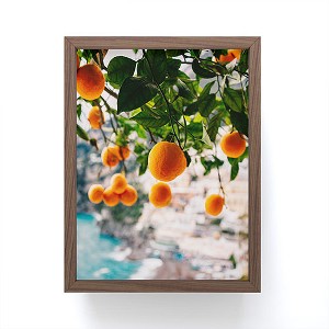 Bethany Young Photography Amalfi Coast Oranges Framed Mini Art - Society6 - 1 of 3