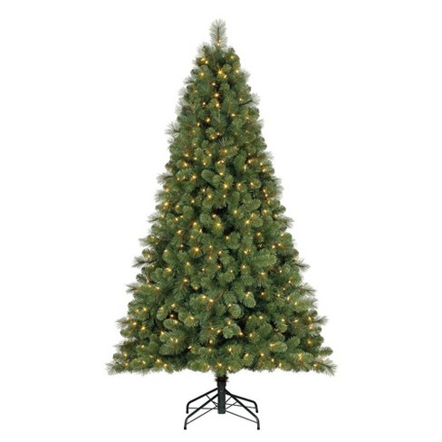 Home Heritage 7 Ft. Artificial Cascade Pine Christmas Tree with Changing Lights - image 1 of 4