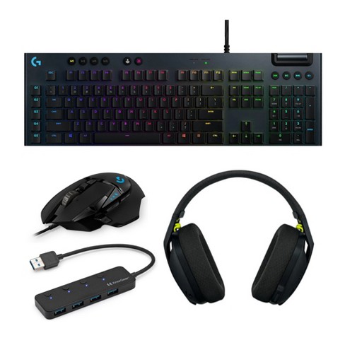 Logitech G815 Lightsync Gaming Keyboard: Hero Bundle With And Headset : Target