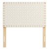 Modway Sparta Weave Twin Vegan Leather Headboard - 2 of 4
