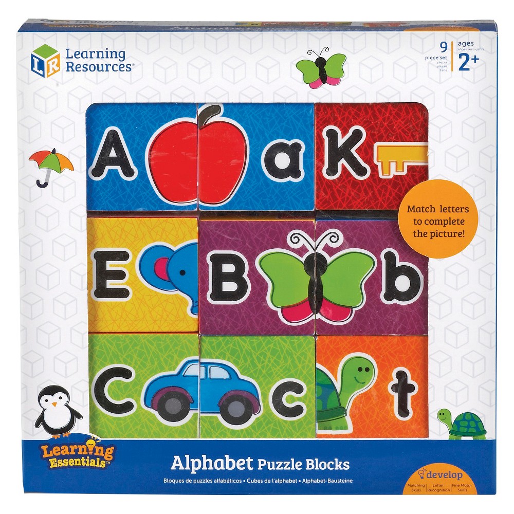 UPC 765023877205 product image for Learning Resources Alphabet Puzzle Blocks | upcitemdb.com