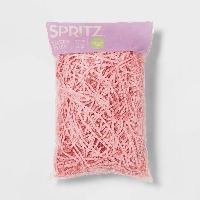 3oz Crinkle Easter Basket Grass Pink - Spritz™