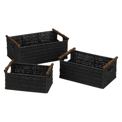 paper storage baskets