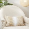 Saro Lifestyle Earthy Antelope Print Down Filled Throw Pillow - 3 of 3