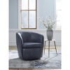 Signature Design by Ashley Kierreys 360 Degree Leather Upholstered Swivel Chair - 2 of 4