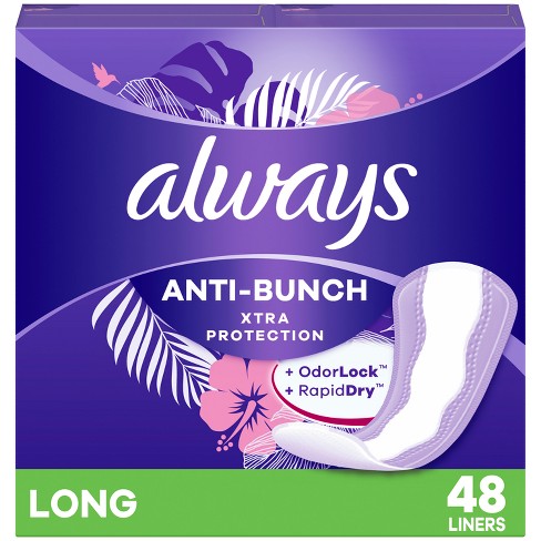 Always Anti-Bunch Xtra Protection Liners - image 1 of 4