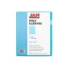 Jam Paper Plastic Sleeves 9 x 14.5 Clear 12/Pack 226331888