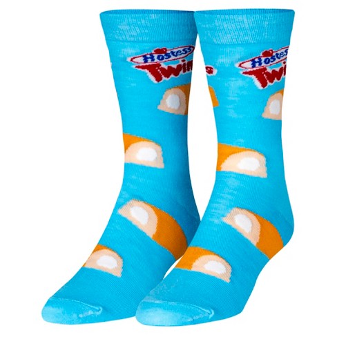 Crazy Socks, Funny Food, Snacks Candy Chips Themes, Assorted Prints, Crew,  Large
