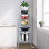 Chery Life 6-Tier Cookware Stand, 61-inch Cookware Shelf, Kitchen Corner Shelf Rack for Pans, Pots, Unassembled - 3 of 4