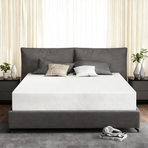 Dyonery Cooling Green Tea/Gel Memory Foam Mattresses in Box Medium Firm Extra Firm Mattress for Back Pain,CertiPUR-US,Made in USA - 1 of 4