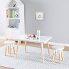 Kids' Dipped Table and Stool Set - ACEssentials - 2 of 4