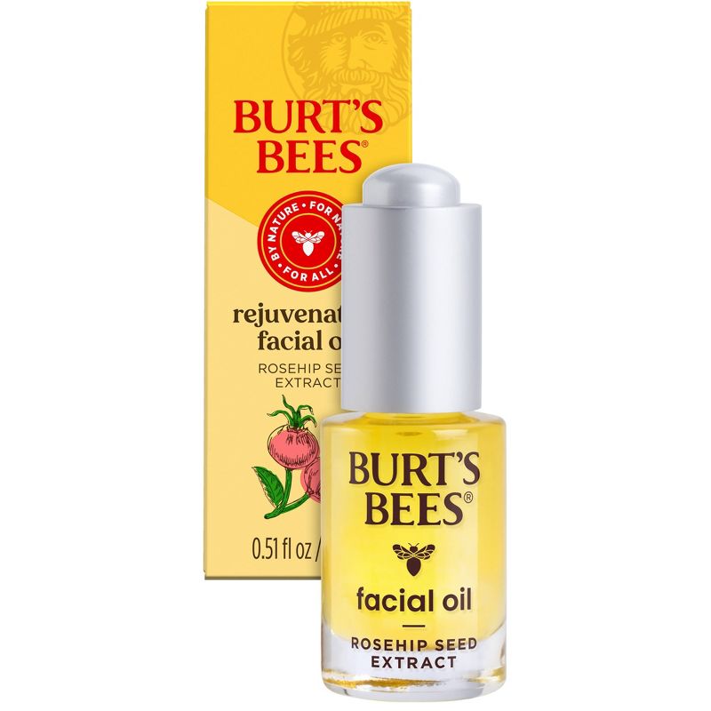 Burt&#39;s Bees Complete Nourishment Facial Oil - 0.51 fl oz, 1 of 18