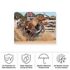Trademark Fine Art - Ralph Meznar Bull Ride Matted Framed Art - 4 of 4