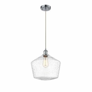 Cindyrella - 1 Light Cord Hung Mini Pendant In Industrial Style-13.5 Inches Tall and 12 Inches Wide - 1 of 1