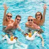 Northlight Inflatable Unicorn Swimming Pool Floating Drink Holder - 16" - 4 of 4