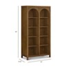Namesake Eloise Bookcase Assembled - 4 of 4