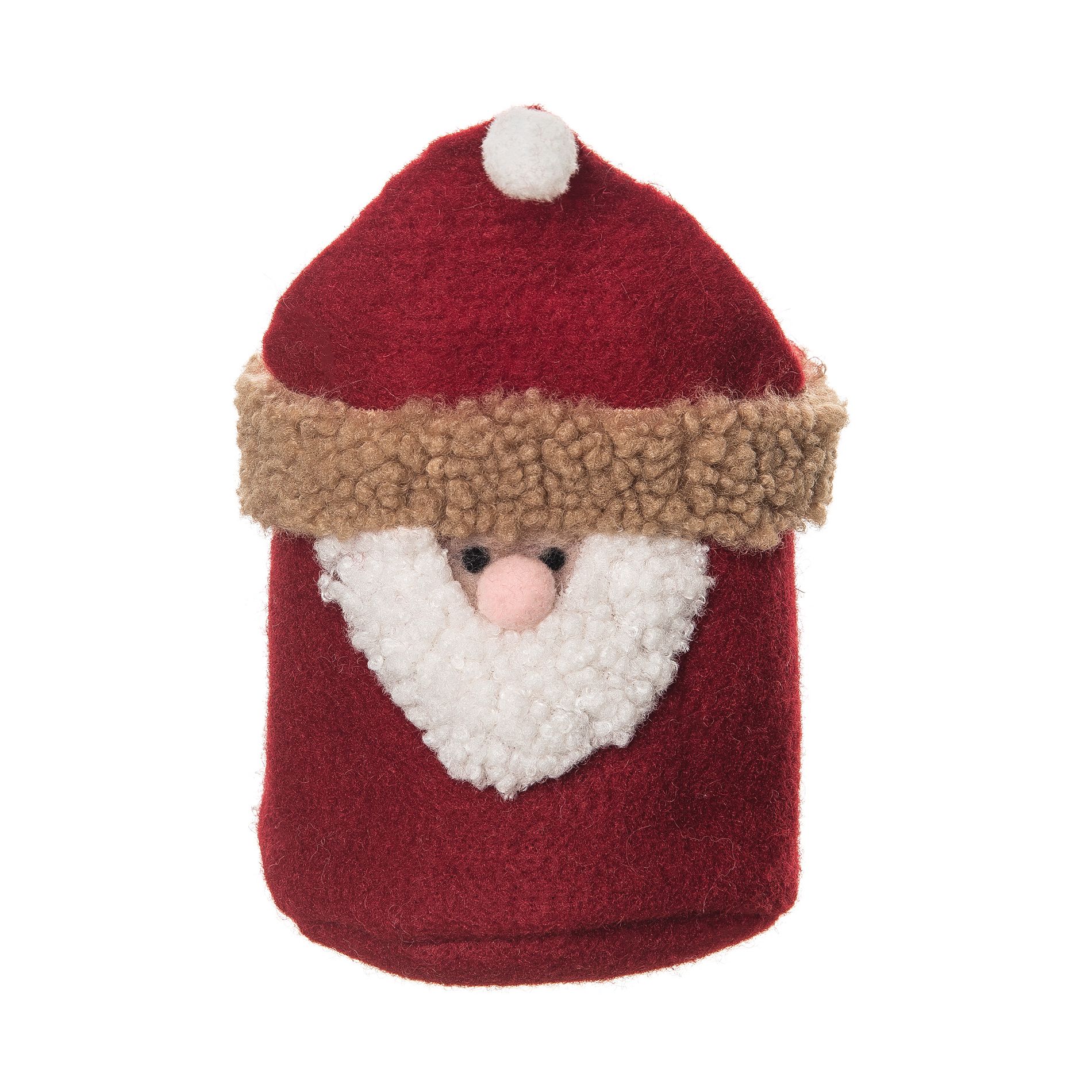 Gallerie II Santa Claus Small Decorative Christmas Organizer Storage Tote Gift Bag