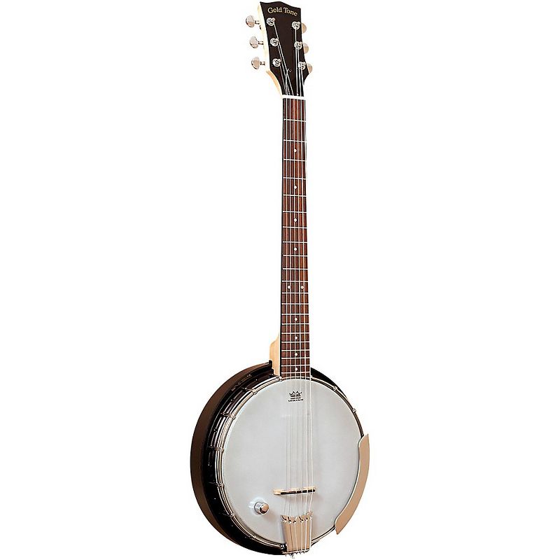 Gold Tone AC-6+/L Composite Left-Handed Acoustic-Electric Banjo Guitar With Gig Bag, 1 of 4