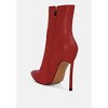 Jenner High Heel Cowboy Ankle Boots Women - 3 of 4